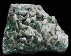 Green Fluorite & Druzy Quartz - Colorado #33351-1